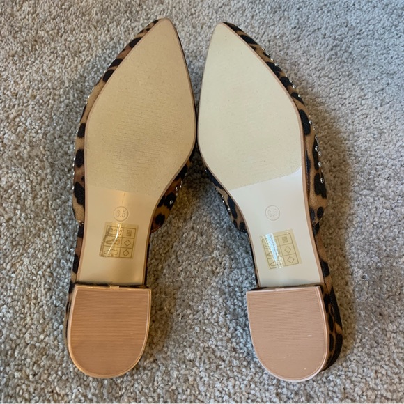 Beast Leopard Studded Slides - Picture 4 of 4